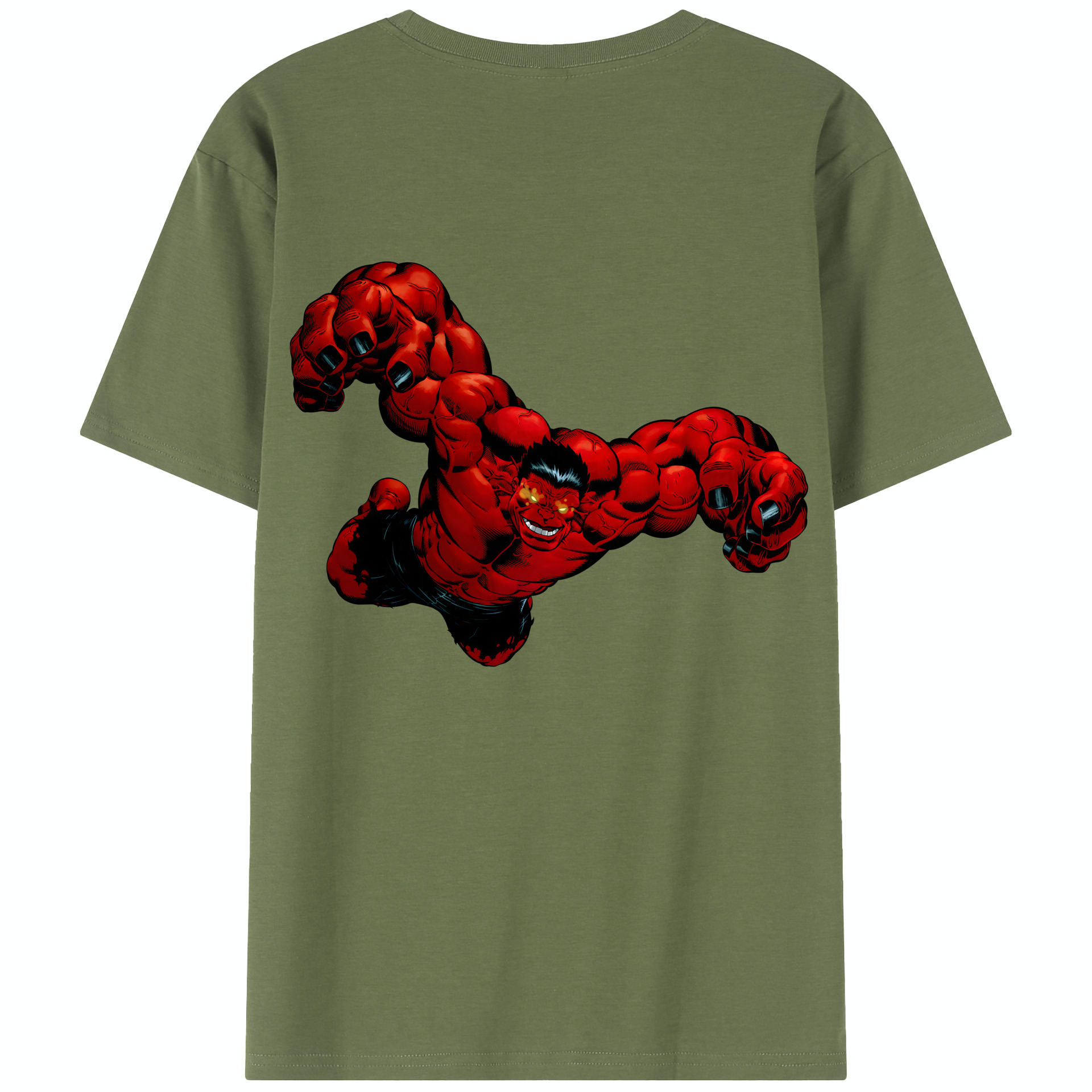 （画像用） アベンジャーズ The Avengers 綿100％半袖Tシャツ（背面プリント）